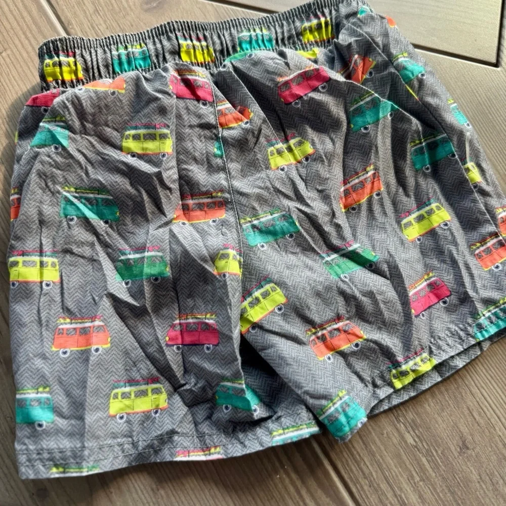 Cat & Jack l Gray Van Print Swim Shorts l Size: 2T